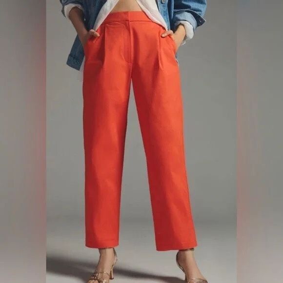✨Anthropologie Exquise Rolled-Hem Chinos✨ - Picture 3 of 11